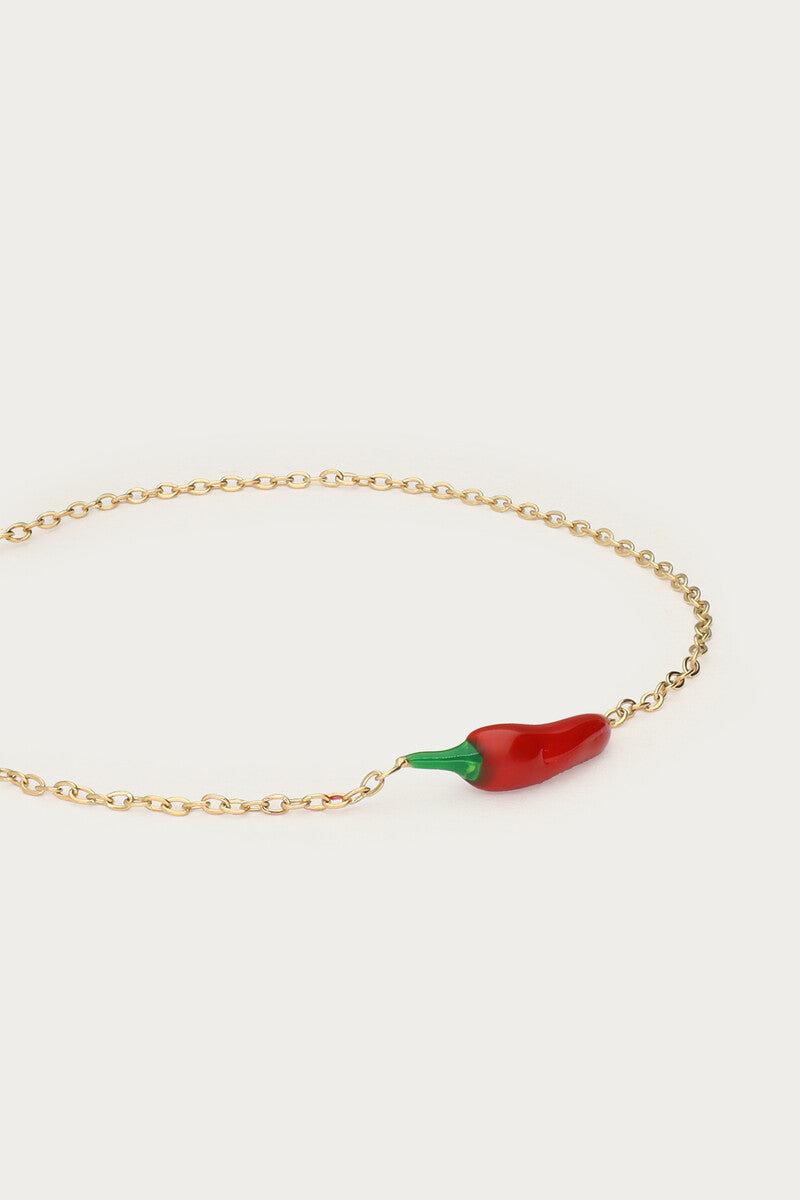 Ciao armband met rode peper