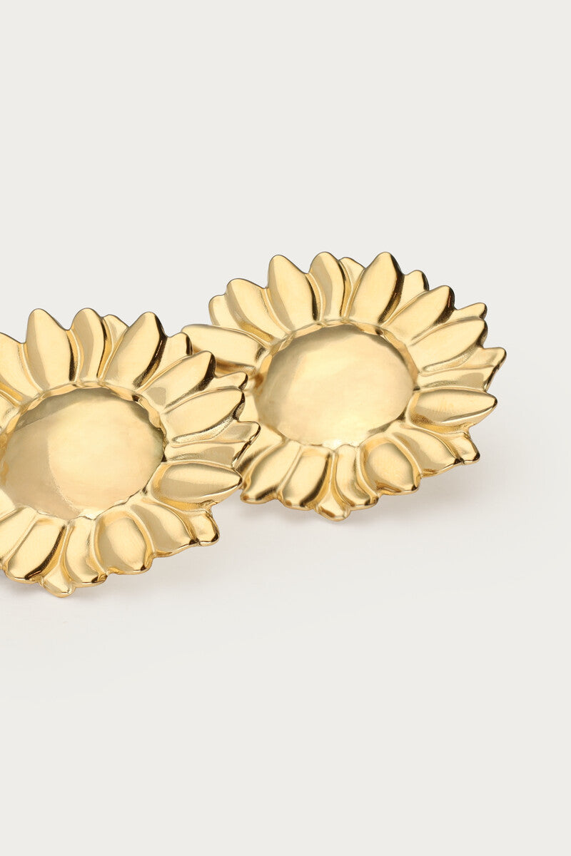 Ciao statement oorhangers met zonnebloem