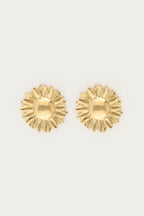 Ciao statement oorhangers met zonnebloem