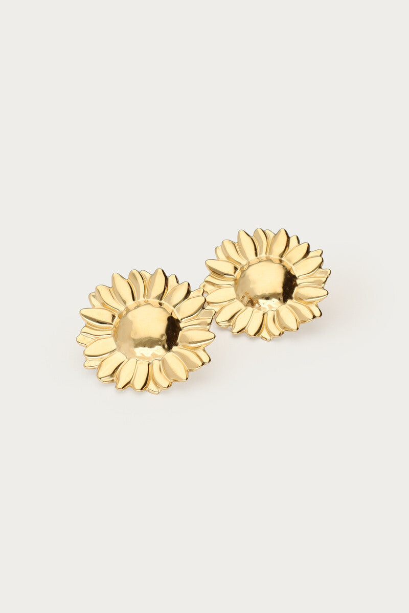 Ciao statement oorhangers met zonnebloem