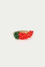 Ciao stretch ring met rode peper