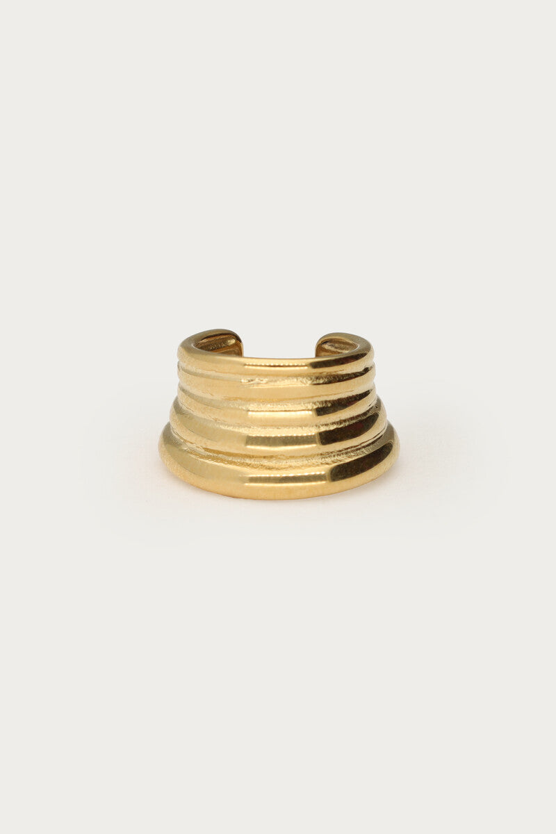 Ear game ear cuff met vijf rijen