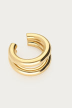 Ear game ear cuff met dubbele rij
