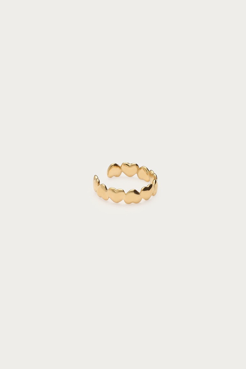 Ear game ear cuff met hartjes