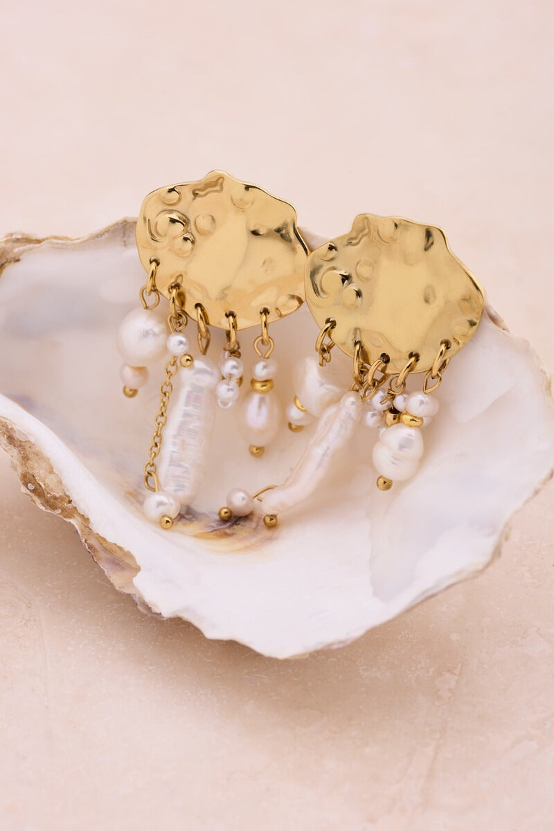 Oorhangers met natuurlijke parels - My Jewellery