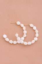 Statement oorringen met natuurlijke parels - My Jewellery