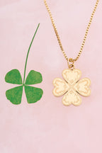 Fortune ketting met hartjes klaver - My Jewellery