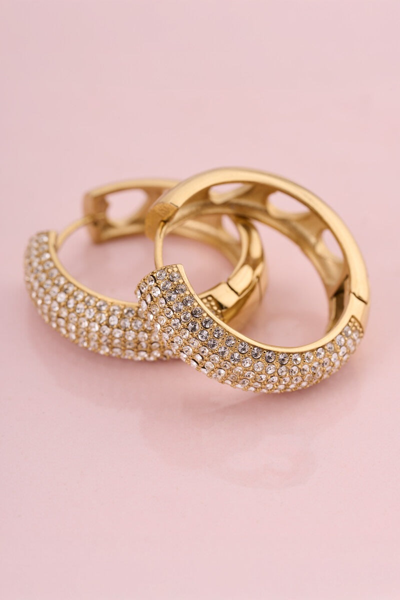 Magical statement oorringen met strass - My Jewellery