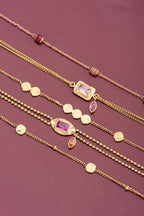 Vintage armband met dots en munten - My Jewellery