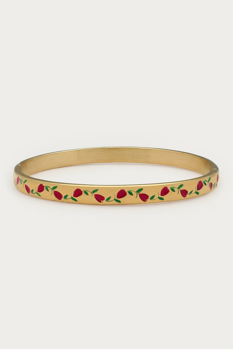Fortune Armreif mit Vintage-Blumen - My Jewellery