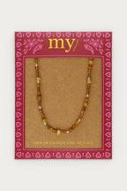 Fortune groene ketting met mini kralen - My Jewellery