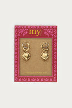 Fortune oorringen met hartjes zon - My Jewellery
