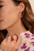Fortune oorringen met mini zon - My Jewellery