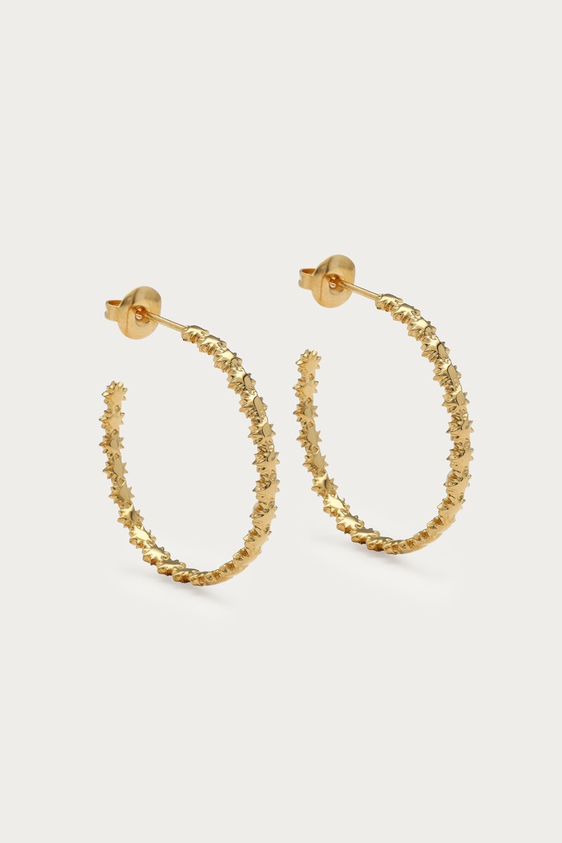 Fortune oorringen met mini zon - My Jewellery