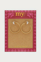 Fortune oorringen met mini zon - My Jewellery