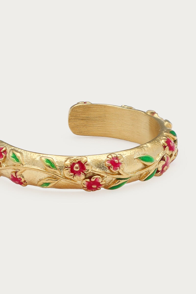 Fortune oorringen met vintage bloemen - My Jewellery