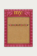 Fortune multikleur elastieken mini kralen armband - My Jewellery