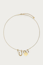 Fortune ketting met klaver en hoefijzer - My Jewellery