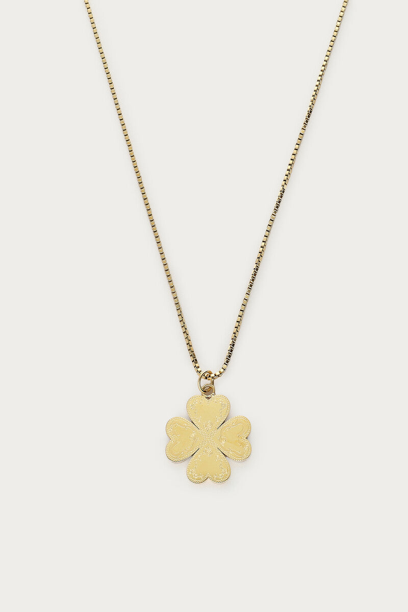 Fortune ketting met hartjes klaver - My Jewellery