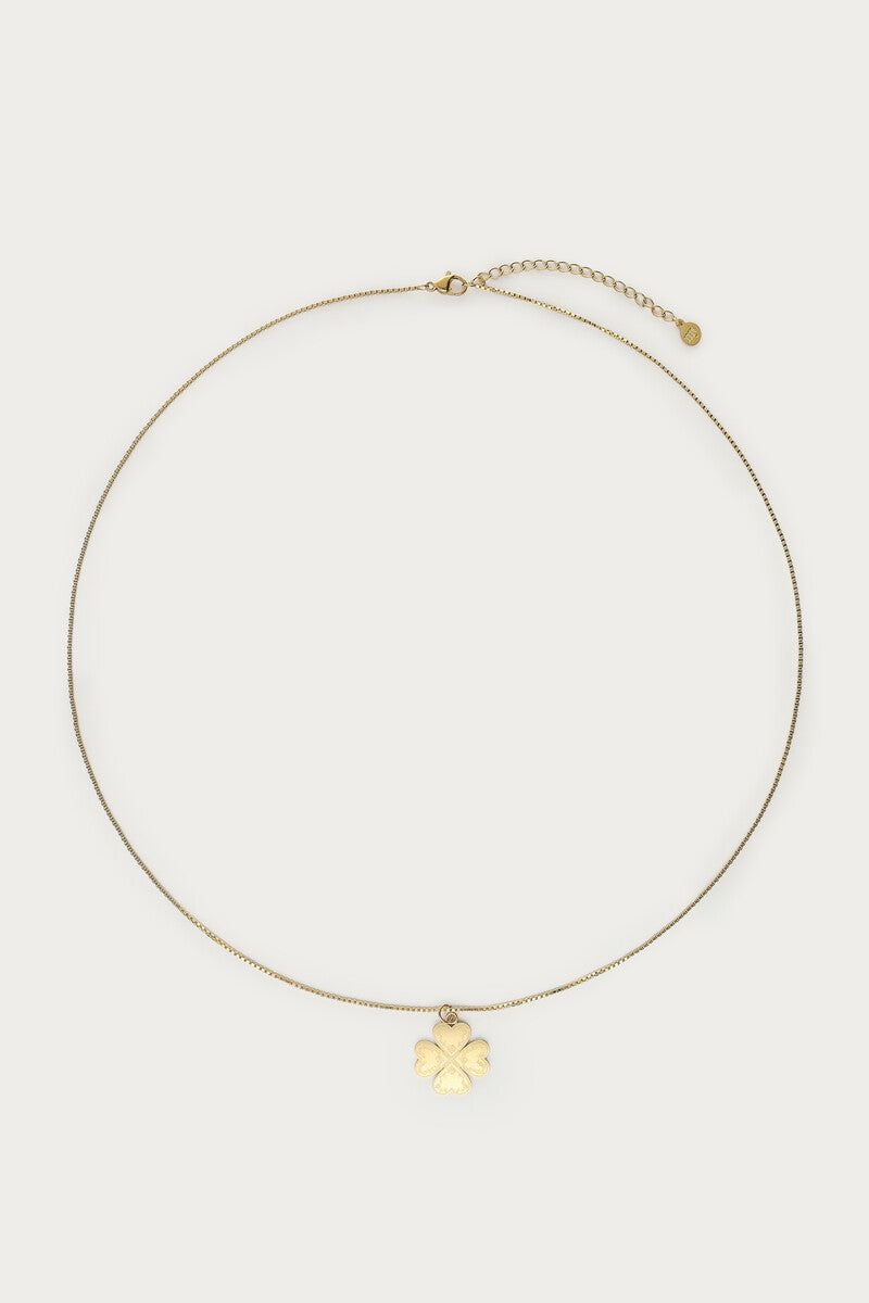 Fortune ketting met hartjes klaver - My Jewellery