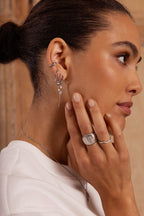 Ear game ear cuff met hartjes