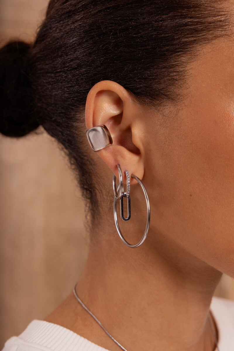 Ear game statement ear cuff bold