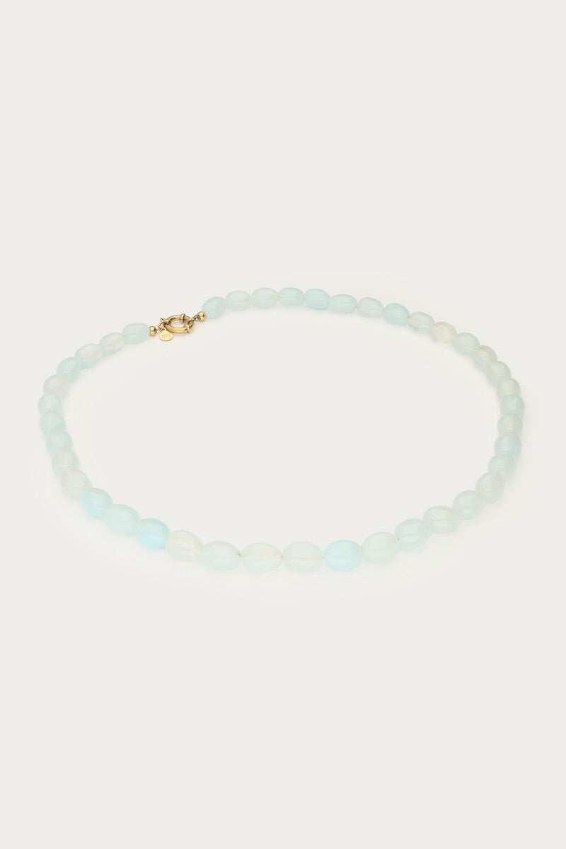 Kralenketting lichtblauw - My Jewellery