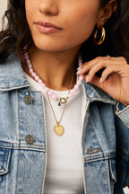 Kralenketting licht roze - My Jewellery