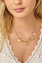 Love ketting met zeven hartjes - My Jewellery