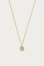Love ketting met vierkante strass steen - My Jewellery