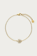 Magical armband met kleine bloemen strass steen - My Jewellery