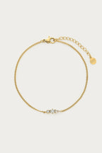 Magical armband met drie strass stenen - My Jewellery