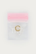 Magical ear cuff met rechthoekige strass - My Jewellery