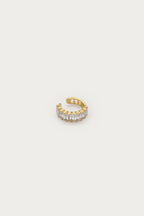 Magical ear cuff met rechthoekige strass - My Jewellery