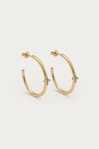 Magical oorringen met klaver strass - My Jewellery