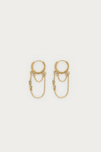 Magical oorringen met strings en strass - My Jewellery