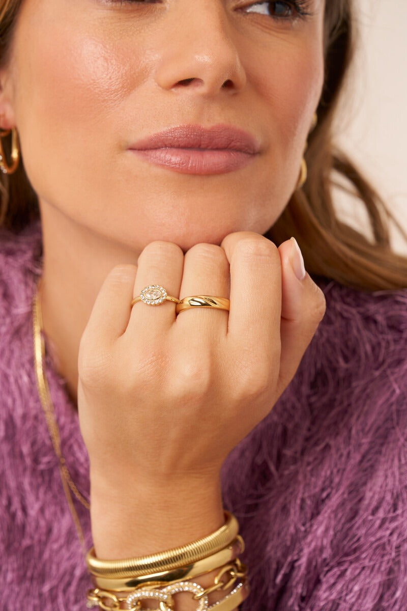 Magical ring met ribbel - My Jewellery