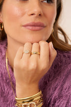 Magical ring met ribbel - My Jewellery