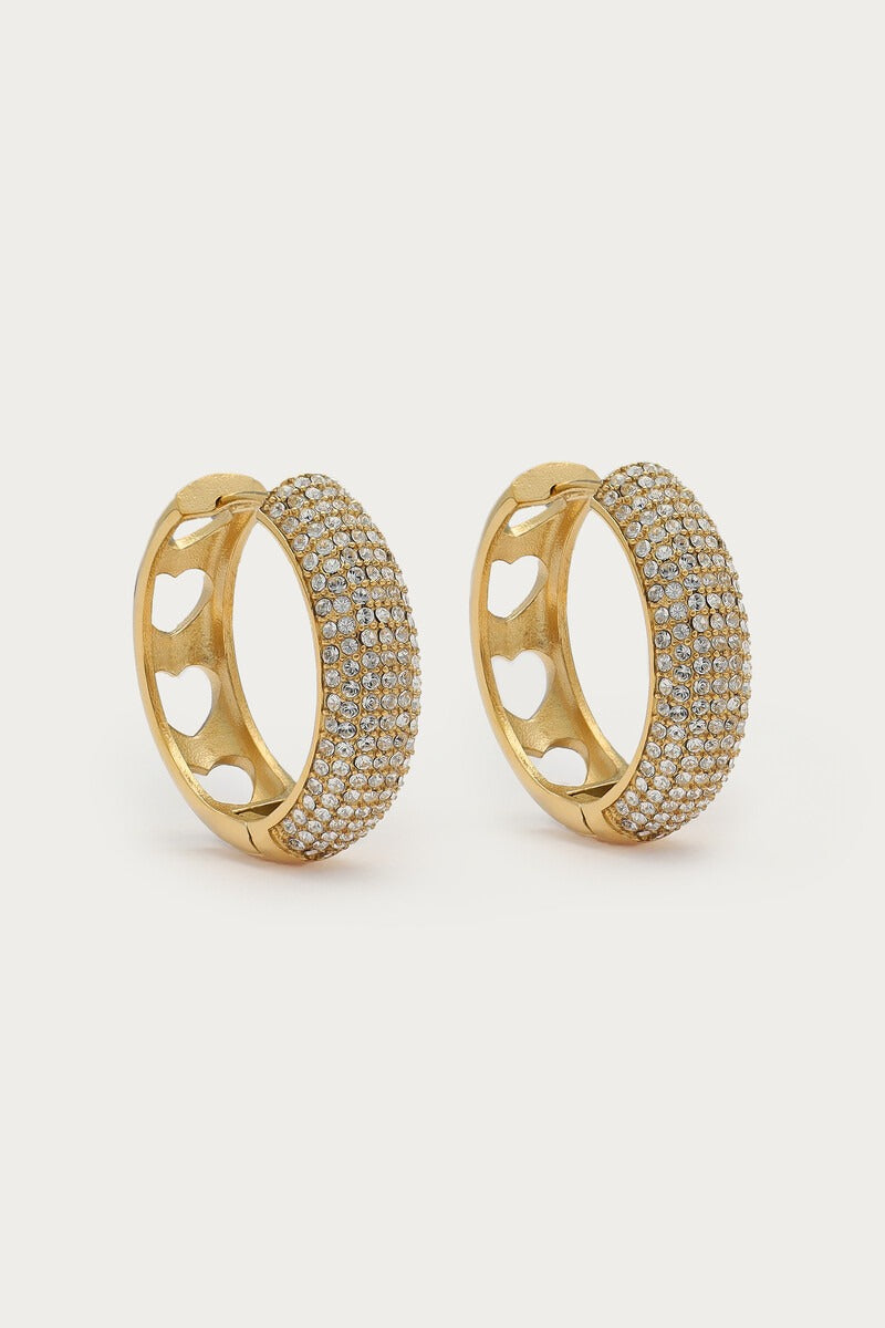 Magical statement oorringen met strass - My Jewellery