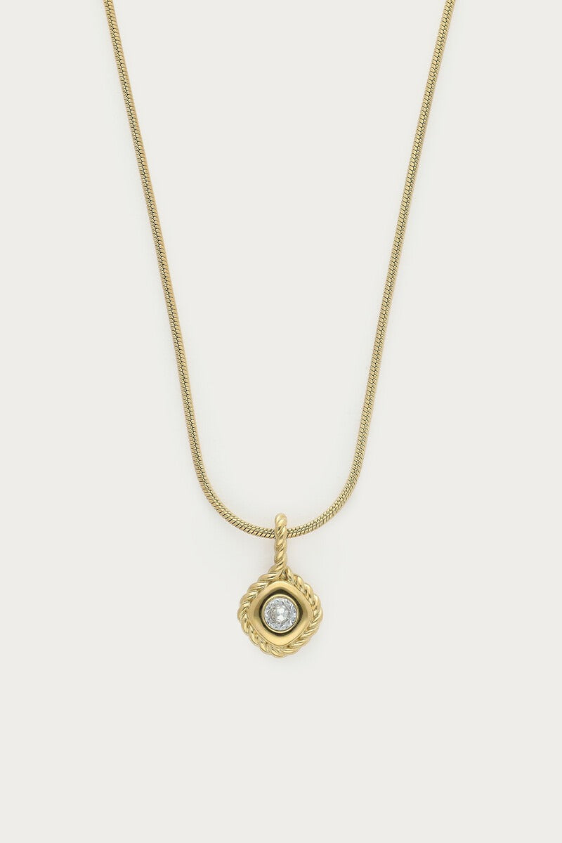 Magical vintage ketting met strass steen - My Jewellery