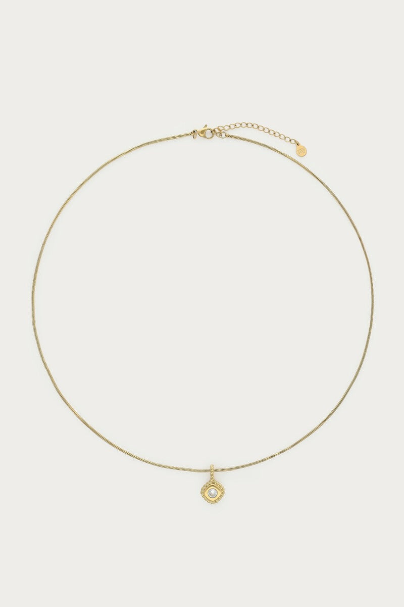 Magical vintage ketting met strass steen - My Jewellery