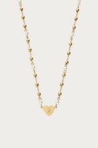 Ketting met hartje en imitatieparels  - My Jewellery