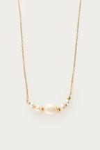 Ketting met natuurlijke parels en kralen - My Jewellery