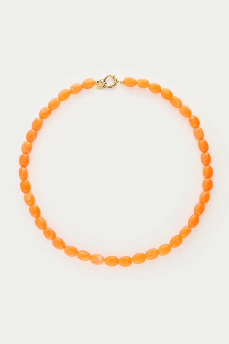 Kralenketting oranje - My Jewellery
