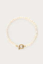 Zoetwaterparel kralen armband met slotje - My Jewellery