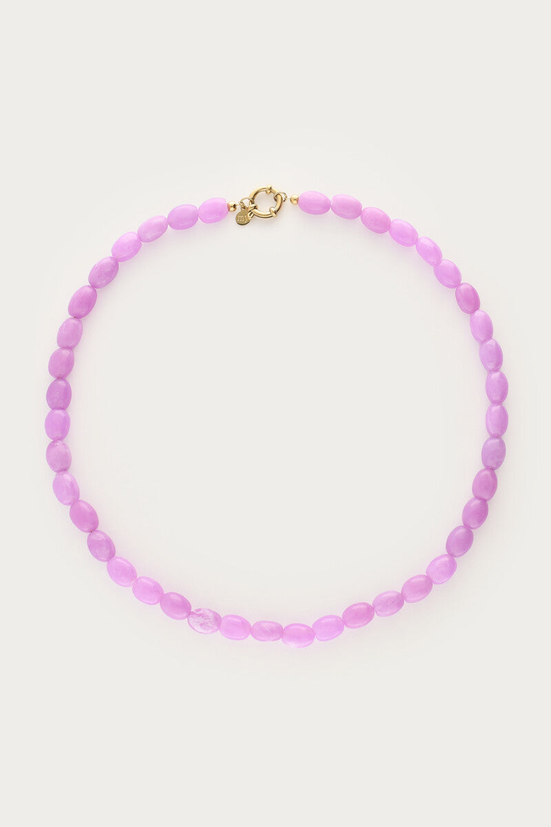 Kralenketting paars - My Jewellery