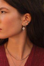 Vintage oorringen met zonnebloemen - My Jewellery