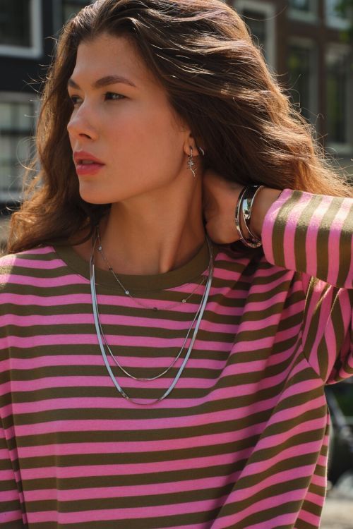 Vintage lange platte schakelketting - My Jewellery