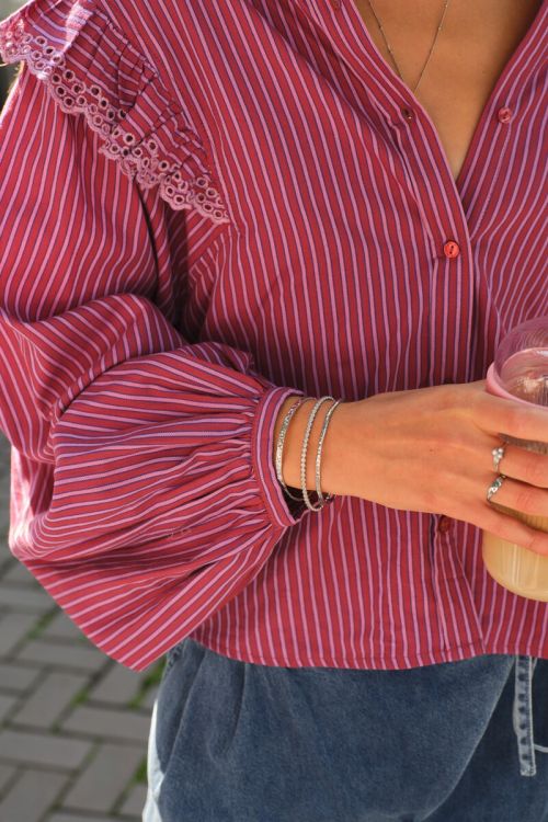 Vintage bangle met bloemen - My Jewellery