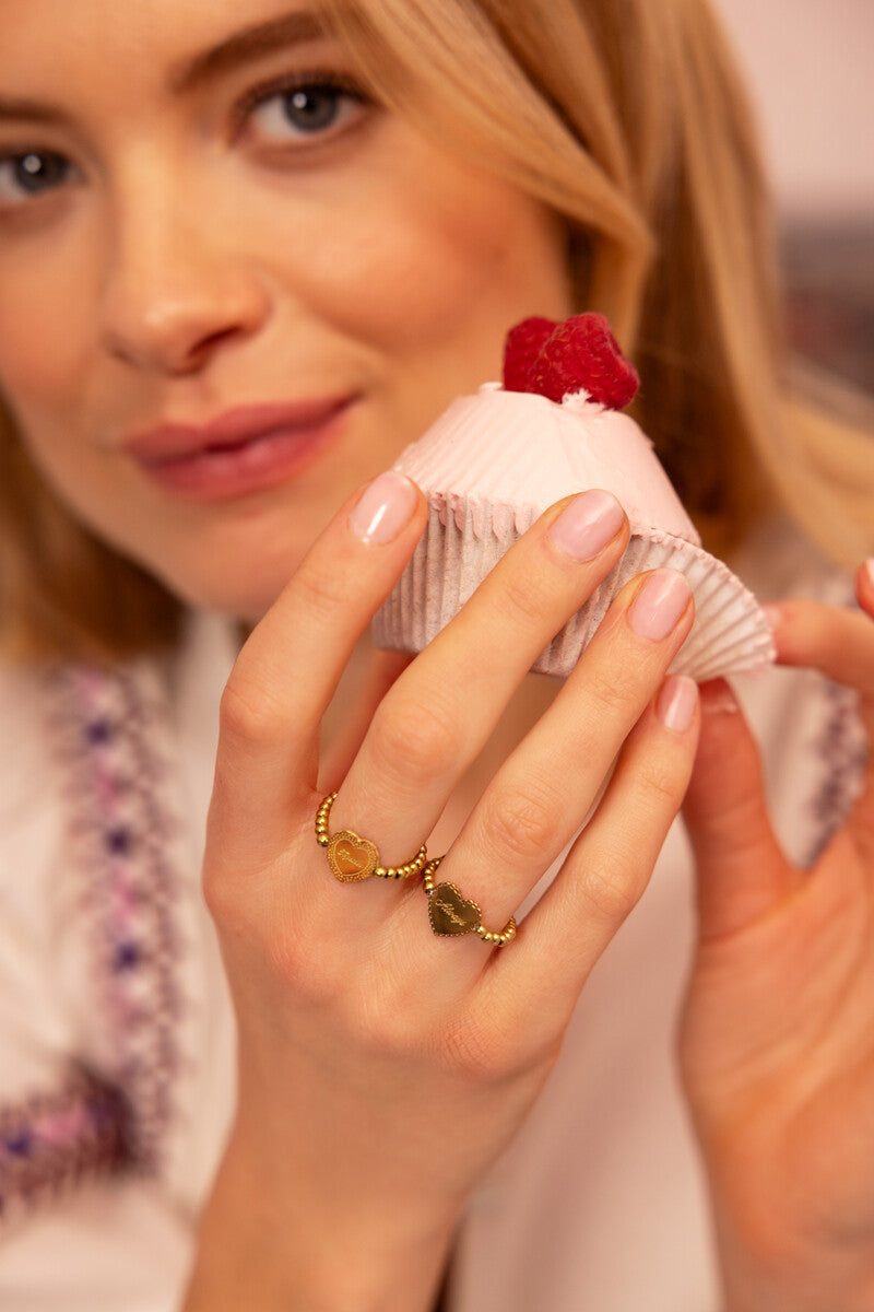 Love stretch ring hartje "Always" -  My Jewellery